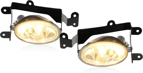 Vista 5 de HECASA - Luces antiniebla compatibles con Honda Civic Coupe y Civic Si 2006-2008, lámparas antiniebla delanteras para parachoques con interruptor