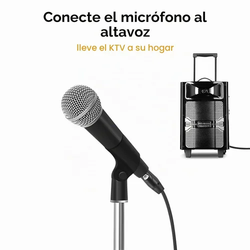 Vista 4 de Twozoh Cable XLR Hembra a TRS de 1/4 Pulgada (6.35mm), Cable de Micrófono XLR a Jack de Cuarto de Pulgada Equilibrado 1 Pie (Profesional/HiFi)