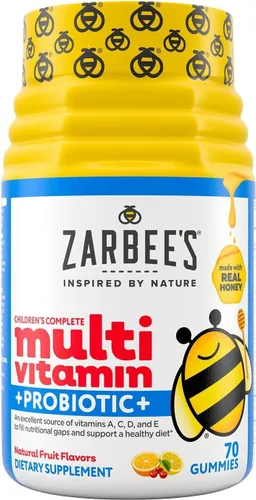 Vista 2 de Zarbee's Apoyo inmunológico diario para niños y multivitamínico para niños + paquete múltiple de probióticos, gomitas de apoyo inmunológico