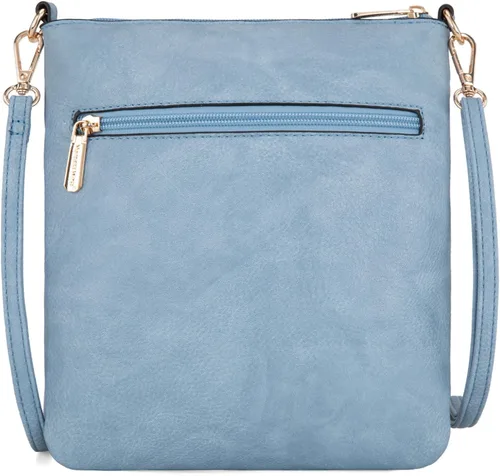 Vista 16 de Montana West Bolsos cruzados para mujer con múltiples bolsillos y correa ajustable