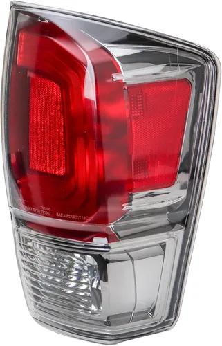 Vista 207 de Ensamble de luz trasera exterior TRQ para lado del conductor izquierdo trasero. Compatible con Toyota Corolla XLE 2020, 2021, 2022 y Toyota Corolla