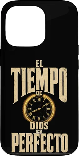 Vista 11 de Fe Cristiana El Tiempo De Dios ES Perfecto Vintage Clock Case for iPhone Air