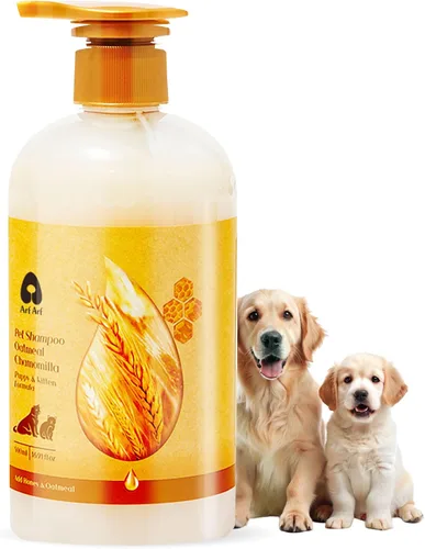Vista 12 de Arf Arf Champú para perros de piel sensible – Avena y litospermum, picazón, 16.9 oz