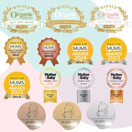 Vista 8 de Kinder by Nature Toallitas para bebés a base de plantas, 100% biodegradables y compostables, 672 unidades (12 paquetes de 56), 99% ingredientes a