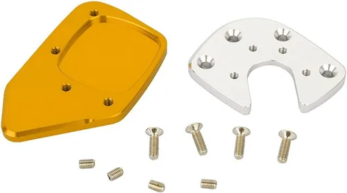 Vista 2 de Accesorios de la motocicleta Pie lateral Soporte de bicicleta Kickstand Pad para Honda X-ADV 750 2017-2018 (dorado)