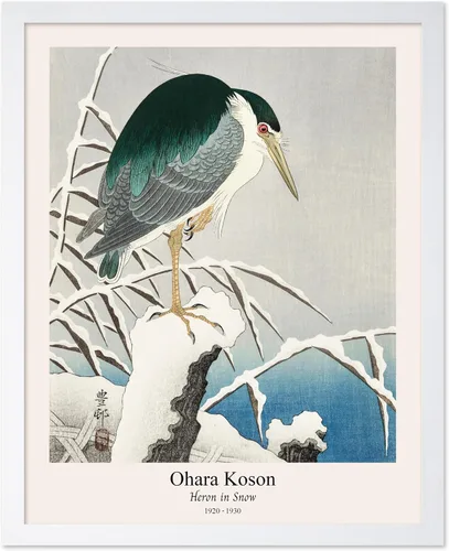 Vista 21 de Poster Master Vintage Ohara Koson Poster - Retro Blooming Lotus Flowers Print - Japanese Art - Flower Illustration - Aesthetic Design - Floral