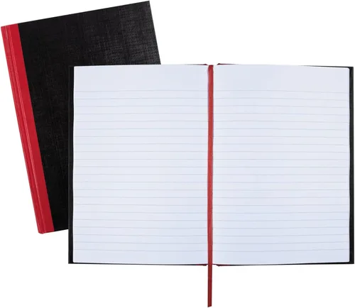 Vista 2 de Black n' Red - Cuaderno A5 con líneas sueltas