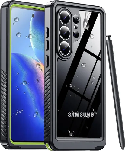 Vista 34 de MOZOTER - Funda impermeable para Samsung Galaxy Note 10 Plus con sonido claro Negro