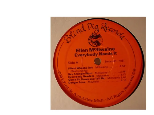 Vista 4 de everybody needs it LP