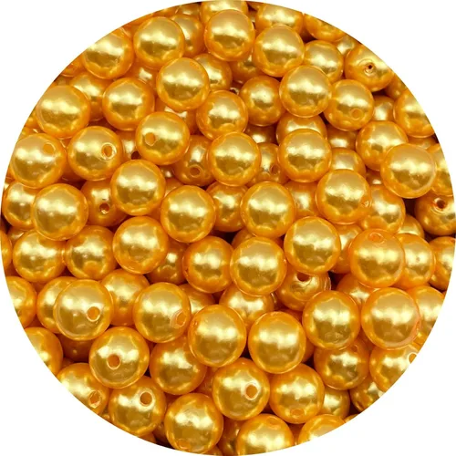 Vista 22 de 3000 cuentas de perlas de 0.118 pulgadas con agujero redondo suelto para decoración del hogar, rellenos de jarrones, manualidades, fabricación