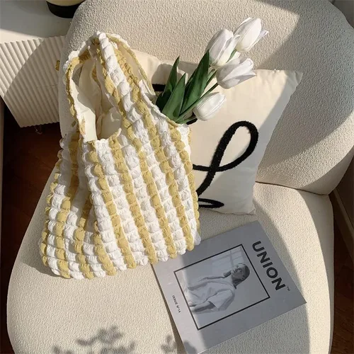 Vista 2 de Bolsas Hobo de burbujas para mujer, bolsa de mano de burbujas, bolsa de hombro de nube, bolso Hobo, bolso casual, bolso de regalo para mujeres 2023