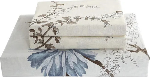 Vista 3 de Swanson Beddings Juego de cama floral 100% algodón: Funda de edredón, fundas de almohada.