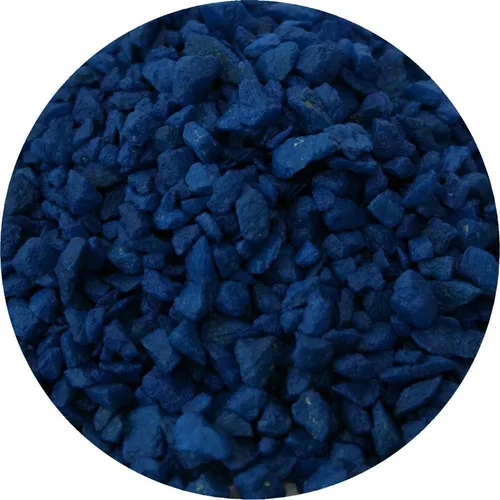 Vista 3 de Spectrastone - Grava de acuario azul especial para acuarios de agua dulce, bolsa de 5 libras