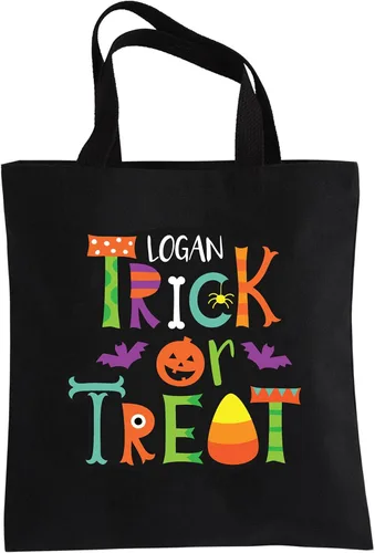 Vista 12 de Let's Make Memories Bolsas personalizadas de Halloween + Peanuts Snoopy Trick or Treat