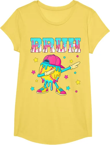 Vista 40 de Baseball Life Style 101 Apparel Youth Drip Baseball Boys Kid Camiseta