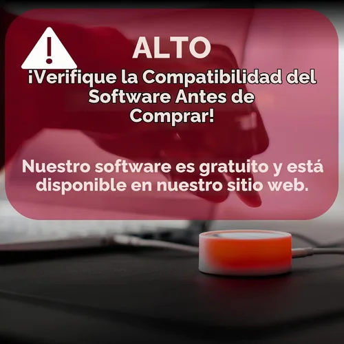 Vista 2 de MuteMe - Botón de silencio táctil capacitivo iluminado para Zoom, Teams, Google Meet y más (¡Como se vio en Shark Tank)! Se requiere software