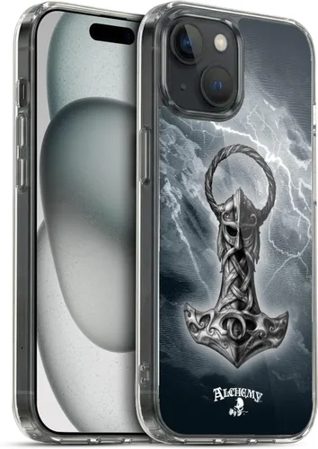 Vista 64 de Head Case Designs Funda de gel con licencia oficial de Alchemy Gothic 13 Dagger Illustration [protección de grado militar] compatible con Apple