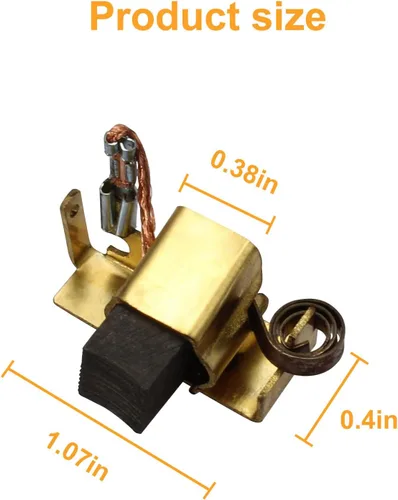 Vista 2 de Conjunto de cepillo de carbono 22-18-2250 se adapta a amoladora angular 6117-30, 6124-30, 6161-30 -2 piezas