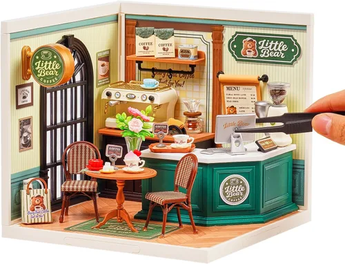 Vista 11 de Rolife Super Creator - Juego de bloques de construcción de casas pequeñas para muñecas pequeñas, kits de modelos de plástico para adolescentes de 14