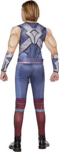 Vista 2 de InSpirit Designs Disfraz de Maestros del Universo Niño He-Man, multicolor