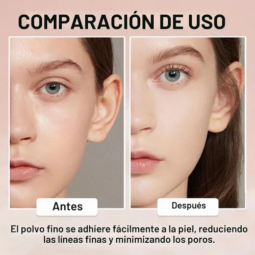 Vista 3 de Polvo de fijación de protector solar mineral para rostro y cuero 01 Translúcido