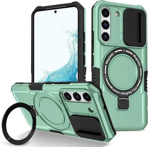 Vista 113 de Funda magnética para Samsung Galaxy Note 20 Ultra, soporte para teléfono, funda protectora mate a prueba de golpes, funda protectora para teléfono