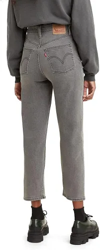 Vista 3 de Levi's Women's Ribcage Straight Ankle Jeans