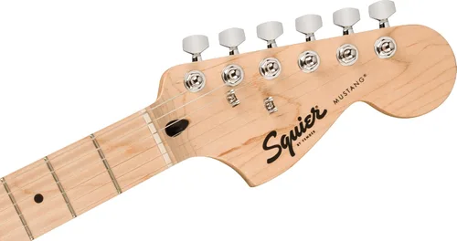 Vista 7 de Guitarra eléctrica Squire Sonic Mustang, Sunburst de 2 colores, diapasón de arce