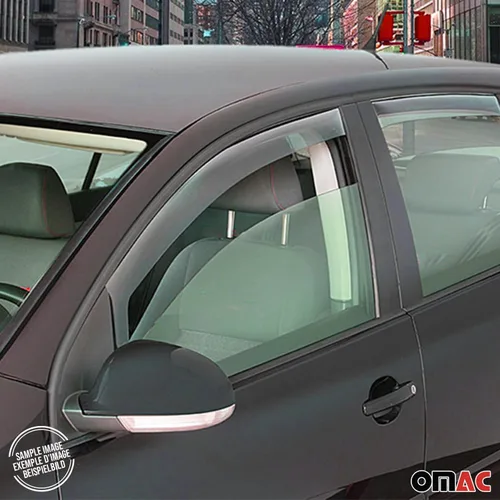 Vista 9 de OMAC Juego de deflector de protección contra insectos y visera de ventana para Mercedes Sprinter W907 910 2019-2026 3 piezas