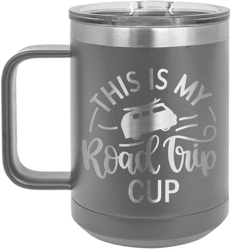 Vista 12 de Taza de café con tapa superior deslizante, con aislamiento para viaje, ideal para cumpleaños, Navidad, regalo de cumpleaños o mujeres o hombres
