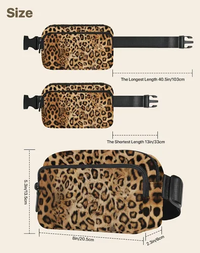 Vista 3 de Riñonera de viaje, impermeable, pequeña, bolsa cruzada para mujer, para correr, senderismo, ciclismo, Marrón, M, Moda