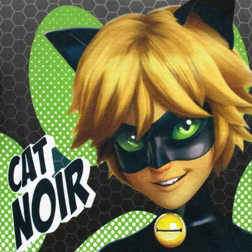 Vista 3 de Miraculous Ladybug Boys' Cat Noir Pajamas