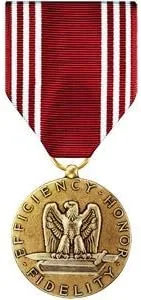 Vista 2 de Medalla de buena conducta del ejército (AGCM), Bronce, No es una piedra preciosa