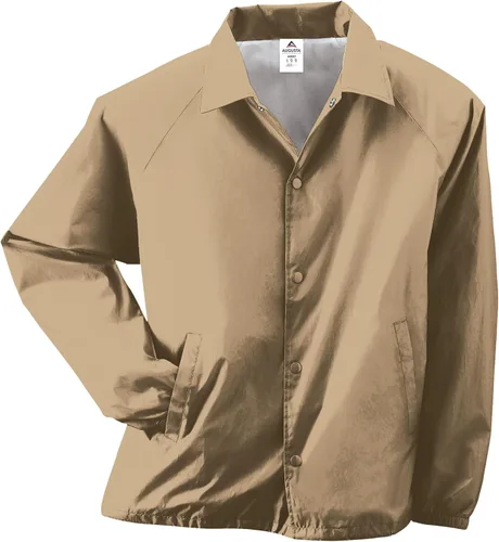 Vista 49 de Augusta Sportswear Chaqueta de entrenador de nailon para hombre/forrada