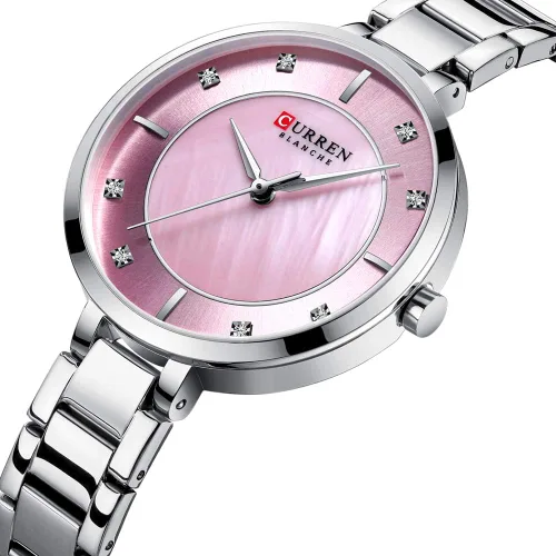 Vista 5 de Relojes Mujer Oro Rosa Top Marca de Lujo Reloj de las Mujeres de Cuarzo Impermeable Reloj de Pulsera de las Mujeres de las Señoras Niñas