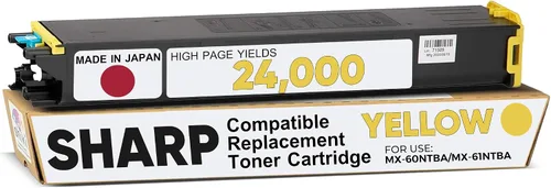 Vista 8 de SHIKI Cartucho de tóner compatible con Sharp MX-2630 2651 3050 3051 3070 3071 3550 3551 3570 3571 4050 4051 4070 4071 5050 5051 5070 5050 71 23.6 in