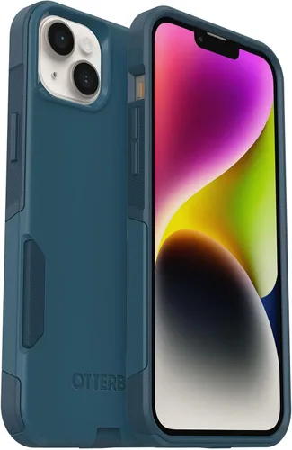 Vista 11 de OtterBox Commuter - Funda delgada compatible con iPhone 14 Plus (no 14/Pro/Pro Max) de doble capa de defensa, embalaje no minorista, color negro