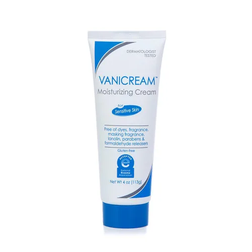 Vista 6 de Vanicream Crema Hidratante para la Piel en Tubo para Piel Sensible, Calma la Piel Roja, Irritada, Agrietada o Con Picazón, Sin Colorantes, Sin