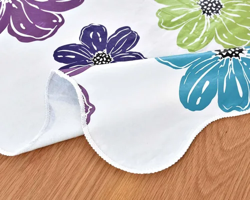 Vista 7 de Artisan Flair AF4760-60122 - Mantel de vinilo floral impermeable