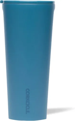 Vista 23 de Corkcicle Vaso térmico clásico – Vaso de acero inoxidable con tapa, triple aislamiento para bebidas calientes y frías, tapa inastillable, apto
