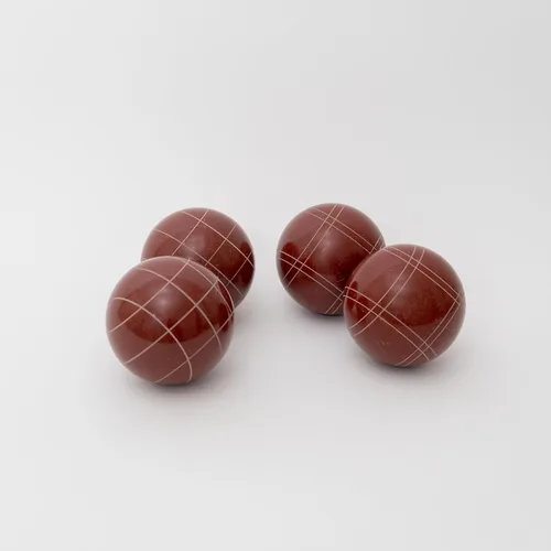 Vista 4 de BuyBocceBalls Listado - Hecho en Estados Unidos, juego de bochas de torneo de calidad premium - 4 colores, 16 bolas 4.331 in, 2 bolsas, 35.20 oz