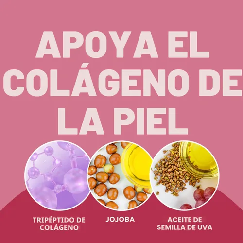 Vista 5 de Gold Bond Loción de suero de colágeno para cuerpo y cara, hidratante ligera con complejo de péptidos de colágeno, aceites de jojoba y semillas