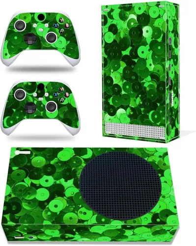 Vista 19 de Xbox Series S Stickers Full Body Vinyl Skin Decal Protective Cover for Microsoft Xbox Series S Console and Controllers (Series S A)