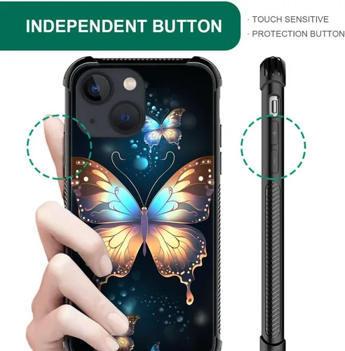 Vista 176 de Funda compatible con iPhone 8, a prueba de golpes, antiarañazos, bandera de ciervos de cola blanca de grano de madera estadounidense