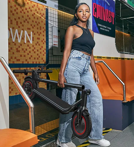 Vista 8 de Electric Scooter, Electric Scooter for Adults&Teens Negro oscuro