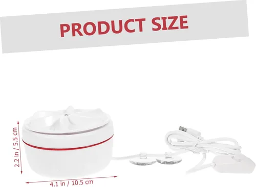 Vista 3 de Homoyoyo Lavadora portátil de 30 W, Lavadora USB con rotación inversa hacia adelante, limpieza profunda para ropa, calcetines, viajes, rv