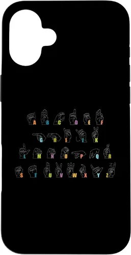 Vista 23 de Sign Language Alphabet Design Case for iPhone 17