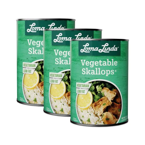 Vista 10 de Loma Linda - A base de plantas (Vegetable Skallops® (15 oz.)