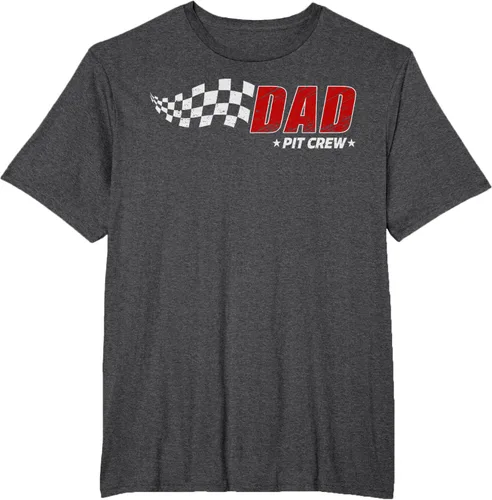 Vista 22 de Dad Pit Crew Race Car Birthday Family Matching Pit Crew Camiseta Pit Crew
