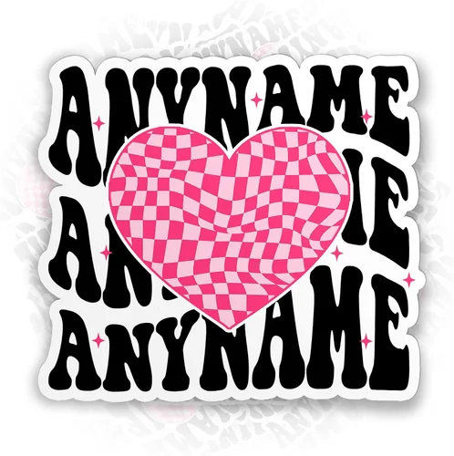 Vista 12 de Adhesivo de nombre personalizado - Adhesivo de nombre personalizado y adaptado, adhesivo de vinilo troquelado impermeable de 3 capas